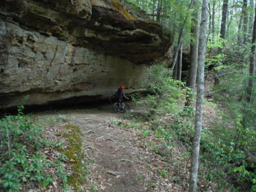 Biking and Camping at Big South Fork - Apr 2016
