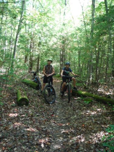 Biking at Big South Fork - Sep 2017