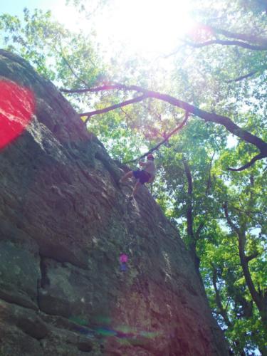 Climbing Trip at Black Mountain - May 2017